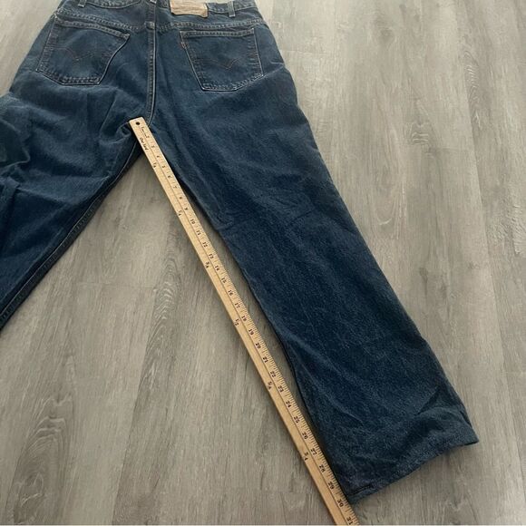 Vintage Levi's 517 Jeans Men's Size 31x29 Blue Denim Orange Tab Made in USA - Picture 5 of 7